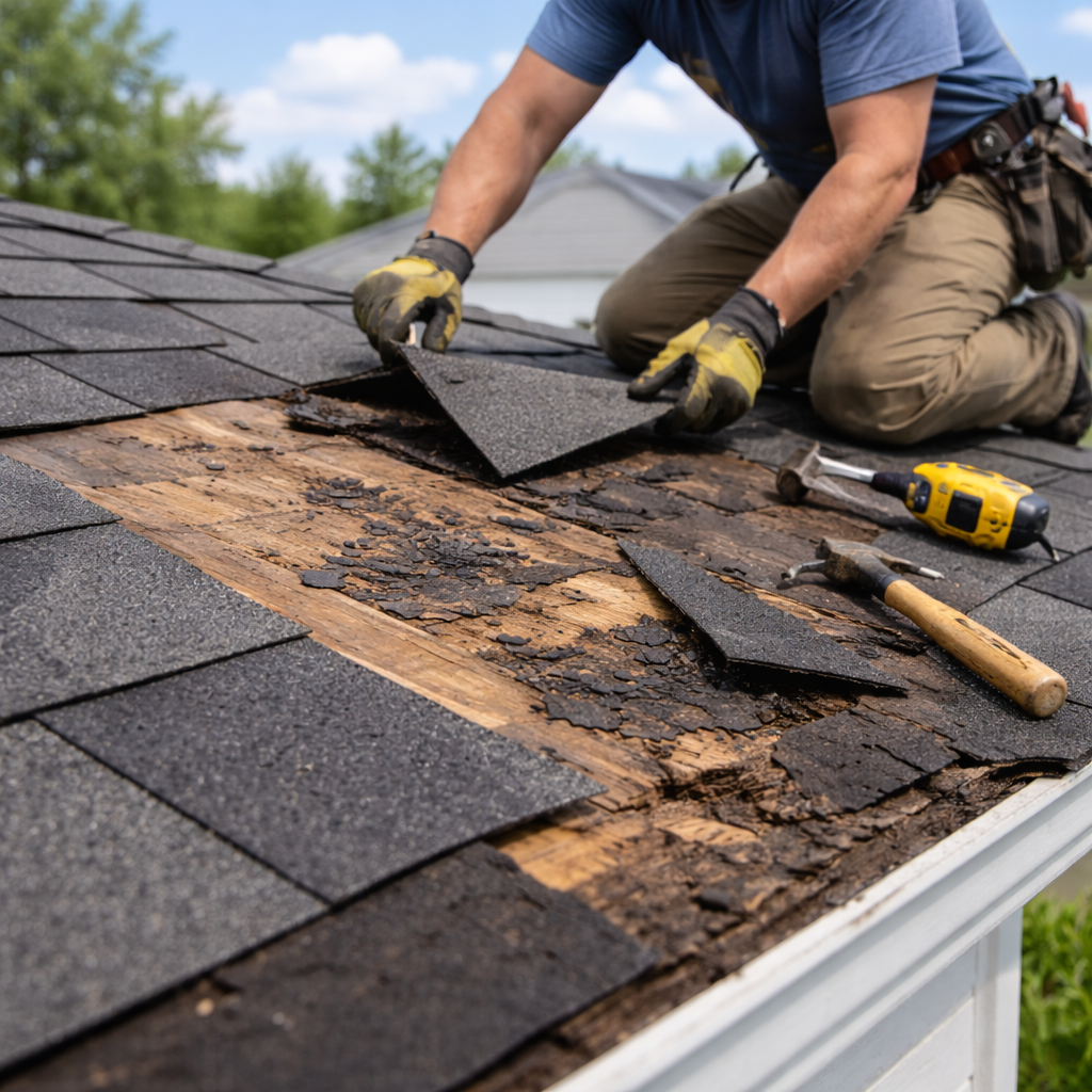 Roof Repair project by TF Roofing